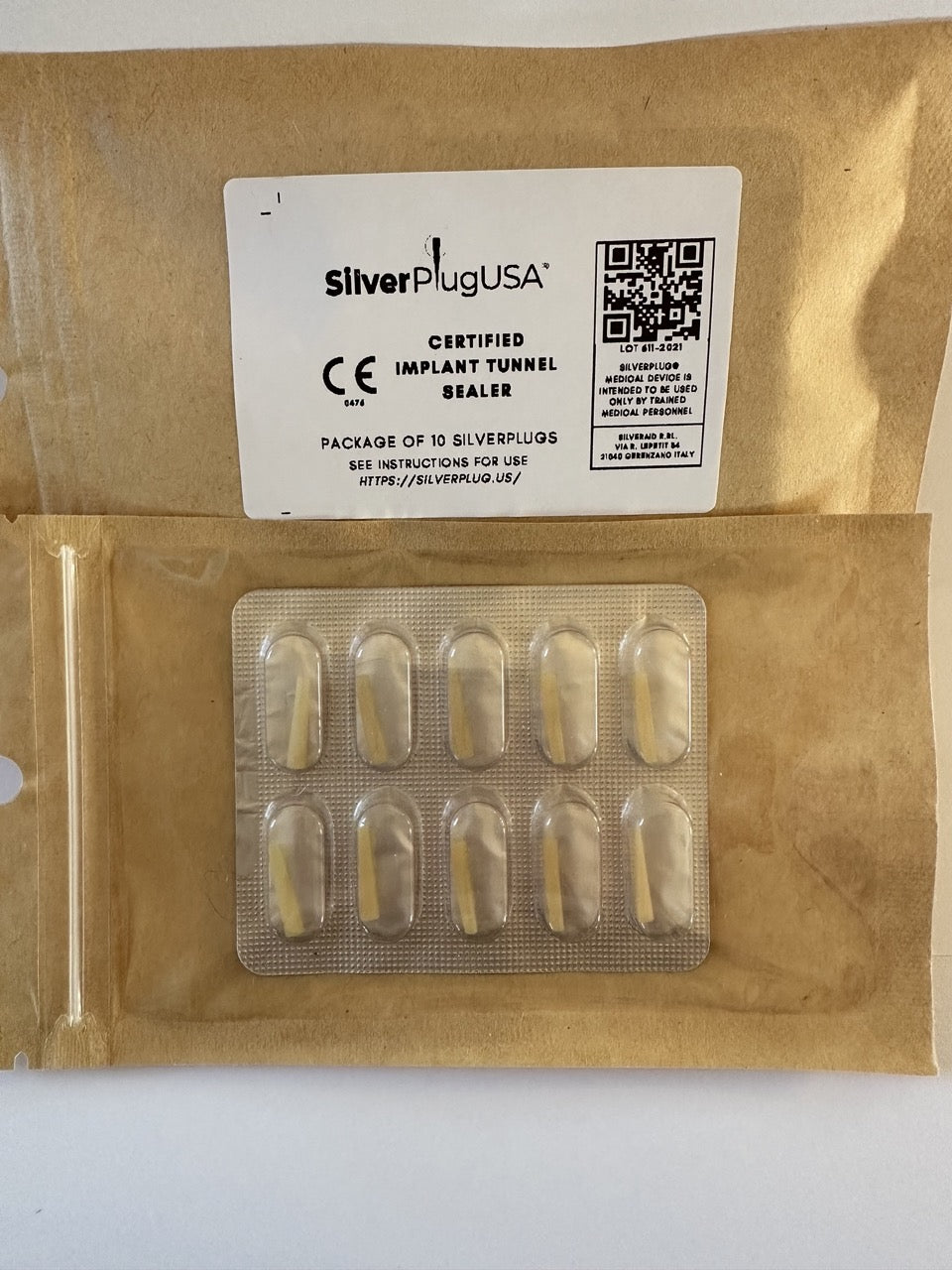 SilverPlug Pkg. 10